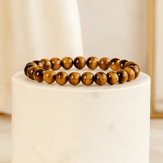 Tiger eye stone bracelet for women and men
