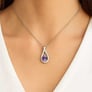 Timeless Sterling Silver Amethyst Pendant