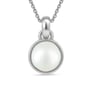 Timeless Sterling Silver Pearl Pendant