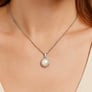 Timeless Sterling Silver Pearl Pendant