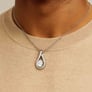 Timeless Sterling Silver Zircon Pendant