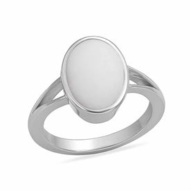 Traditional 925 Silver Opal Gemstone Ring for Women