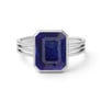 Vintage 925 Sterling Silver Blue Sapphire Women’s Ring