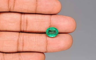 Zambian Emerald - 3.38 Carat Rare Quality EMD-10302