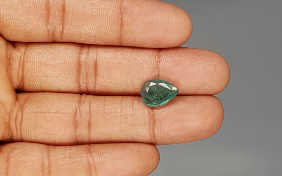 Zambian Emerald - 3.50 Carat Prime Quality  EMD-9676