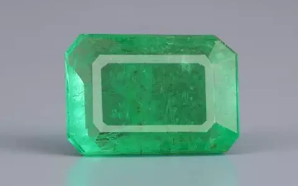 Zambian 7.67 Carat Emerald Stone | Zambian Emerald Loose Gemstones